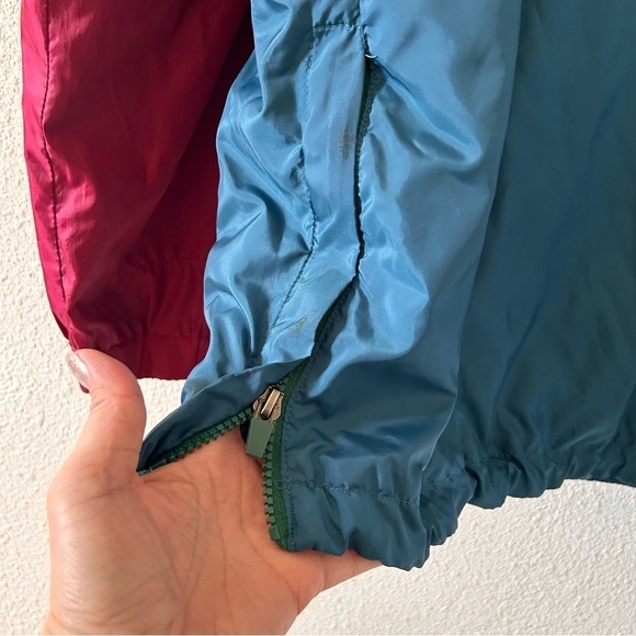 VSTR Windbreaker Hood 1/3 Zip Color Block Men Size Large - Picture 10 of 12